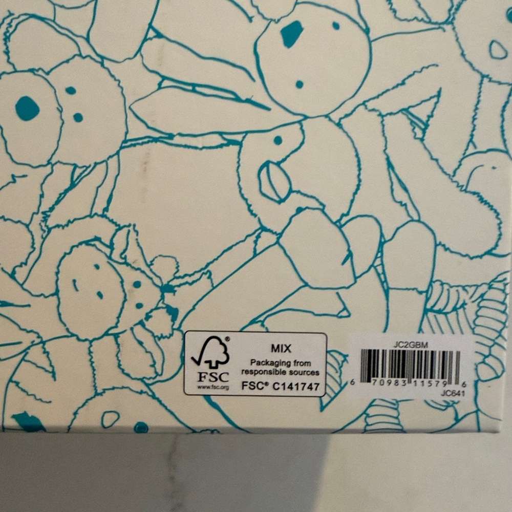 Jellycat Magnetic closure box 12 x7x 4.5 - Picture 5 of 5